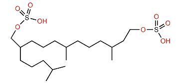 3,7,11,15-Tetramethylhexadeca-1,19-diyl sulfate